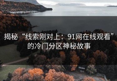 揭秘“线索刚对上：91网在线观看”的冷门分区神秘故事