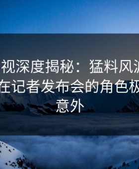 人人影视深度揭秘：猛料风波背后，神秘人在记者发布会的角色极其令人意外